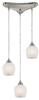 528-3WHT Mini Pendants-3 Light Cluster - 607831 - Capital Lighting, Inc.
