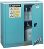 Justrite Sure-Grip EX 30 gal Blue Hazardous Material Storage Cabinet - 43 in Width - 44 in Height - 697841-11329 - 697841-11329 - R. S. Hughes Company, Inc.