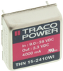 Dc-Dc Converter, Iso Pol, 1 O/p, 15W, 1.3A, 12V; Power Supply Approvals Traco Power - 51R5265 - Newark, An Avnet Company