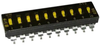 Dip Switch, 0.1A, 50Vdc, 10Pos, Smd Rohs Compliant Cts - 60AJ4818 - Newark, An Avnet Company