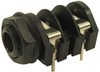 Phone Audio Jack, Mono, 6.35Mm, Panel; No. Of Contacts Cliff Electronic Components - 62X6935 - Newark, An Avnet Company