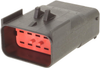 Plug Housing, 10Pos, Ip40; Product Range Aptiv/delphi - 34AH3377 - Newark, An Avnet Company