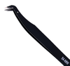 Excelta Three Star Cutting Tweezers 54-MW - Angluated Tip - 4 1/4 in Length - EXCELTA 54-MW - R. S. Hughes Company, Inc.
