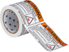 Brady B-302 Black / Orange / Red on White Rectangle Polyester Arc Flash Label - 5 in Width - 3 1/2 in Height - 52021 - 754476-52021 - R. S. Hughes Company, Inc.