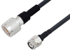 TNC Male to N Male Low Loss Cable 200 cm Length Using LMR-240 Coax - PE3W04201-200CM - Pasternack