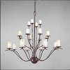 Large Chandeliers-Pillar Candle - 264785 - Light Center (The)
