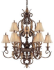 3559DS-438 Large Chandeliers-Candle - 431756 - Capital Lighting, Inc.