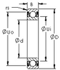 Ball and Roller Bearings - SR3026ZZ - AST Bearings LLC