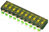 Switch, Dip, 10 Position, Spst, Recessed; No. Of Circuits Multicomp Pro - 74M3008 - Newark, An Avnet Company