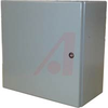ENCLOSURE;NEMA 4,12;WALLMOUNT;CONCEPT;16.00X16.00X8.00;STEEL;GRAY -- 70066836