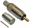 ADC RCA connector for 1505A 75 ohms, crimp style - CV-CRCA1 - Visual Sound, Inc.