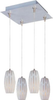 E94711-54SN Mini Pendants-4+Light Cluster - 615302 - Capital Lighting, Inc.