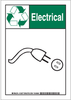 Recycle & Environment Sign - 129377 - Brady Corporation