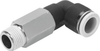 Push-in L-fitting, long - QBLL-1/2-1/2-U - Festo Corporation