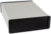 Enclosure, Pcb Box, Alum, Blk/clear; Enclosure Type Hammond - 50AC1200 - Newark, An Avnet Company