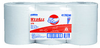 Kimberly-Clark Wypall X70 White Hydroknit 825 Wipe - Roll - Pop-up Dispenser - 275 sheets per roll - 13.4 in Overall Length - 41702 - 036000-41702 - R. S. Hughes Company, Inc.