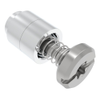 Captive Screw, 6-32 Thread, Flare-in, TORX®/Slot Combination, Smooth Bright Knob - 52-28-21-4 - Southco