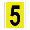 34 Series Indoor Numbers and Letters - 3470-5 - Brady Corporation