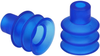 Bellows suction cup (round) for very uneven workpieces FG 18 PVC-50 N016 -- 10.01.06.01941 - Image