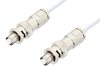SHV Plug to SHV Plug Cable 12 Inch Length Using RG188 Coax - PE34430-12 - Pasternack