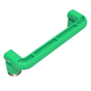 Handle, 64 mm  Hole Centers, Plastic, Natural, Green -- P9-064-28-059-31 - Image