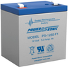 Lead Acid Battery, 12V, 5Ah; Battery Voltage Powersonic -- 73C8390