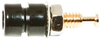 Banana Jack, Mini, 5A, Solder, Black; Gender Mueller Electric - 66W1161 - Newark, An Avnet Company