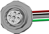Sensor Cord, 5P M12 Rcpt-Free End, 6; Connector Type A Norcomp - 17AH5201 - Newark, An Avnet Company