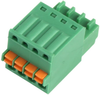 Terminal Block, Pluggable, 4Pos, 20Awg; Pitch Spacing Imo Precision Controls - 57AC4702 - Newark, An Avnet Company