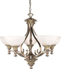 60-626 Mid. Chandeliers-Glass Up - 708902 - Capital Lighting, Inc.