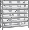 Open Shelving, 7Shelves, 18Bins, Clear; Shelving Unit Type Quantum Storage - 42AC9042 - Newark, An Avnet Company