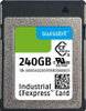 Industrial CFexpress Card, G2000, 240 GB, 3D TLC Flash, -40°C to +85°C - SG2000CE240GI-1TB2-1DB-STD - Swissbit AG