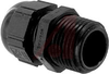 Connector; NPT-1/2 in.; 0.825 in.; 0.591 in.; Polyamide; Neoprene; Black - 70123693 - Allied Electronics, Inc.