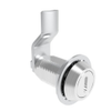 VISE ACTION® Compression Latch, Large Size, Slotted Recess, Aluminum Alloy, Powder Coated, Clear, 26 mm  Grip - E3-129-0306 - Southco