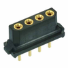 4 Pos. Female SIL Vertical Throughboard Conn. for Latches - M80-8400445 - Harwin Plc