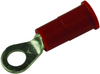 Terminal, Ring Tongue, #6, 18Awg, Red; Stud Size - Metric 3M - 73J5999 - Newark, An Avnet Company