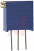 Trimmer;Cermet;Rest 5 Kilohms;PCB;25 Turns;Pwr-Rtg 0.5W - 70153933 - Allied Electronics, Inc.