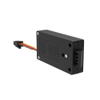 Miniature Electronic Slide Bolt, Front Mount, Without Microswitch, Without Mechanical Override, Plastic, Black -- EM-05-11-100 - Image