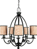 Mid. Chandeliers-Drum Shades - 631635 - Light Center (The)