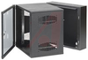 CABINET;WALLMOUNT;NEMA 1;DOUBLE HINGE;ACCESSPLUS;36X24X25;WDW;BLK;STEEL;BLACK - 70066684 - Allied Electronics, Inc.