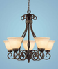 Mid. Chandeliers-Glass Up - 664423 - Capital Lighting, Inc.