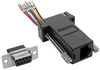 DB9 to RJ45 Modular Serial Adapter (F/F), RS-232, RS-422, RS-485 -- P440-89FF