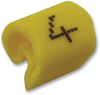 Cable Marker, Pre Printed, Pvc, Yellow; Marker Type Raychem Te Connectivity - 94AC5414 - Newark, An Avnet Company