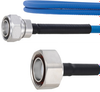 Plenum Low PIM 4.3-10 Male to 7/16 DIN Male Cable SPP-250-LLPL Coax in 48 Inch Using Times Microwave Parts and RoHS - FMCA1856-48 - Fairview Microwave Inc.
