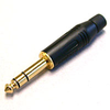Amphenol TRS Male Cable End /Gold Tip - AMPACPSGBAU - HAVE, Inc.