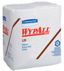 Kimberly-Clark Wypall L20 White Paper 816 Wipe - 1/4 Fold - Box - 68 sheets per pack - 12.5 in Overall Length - 47022 - 036000-47022 - R. S. Hughes Company, Inc.