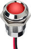 Led Panel Indicator, 14Mm, Red, 24Vdc; Led Color Apem - 46AC5243 - Newark, An Avnet Company