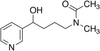 4-(Acetylmethylamino)-1-(3-pyridyl)-1-butanol-d6 -- A186562 - Image