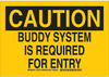 Confined Space Sign - 126712 - Brady Corporation