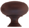 Solid Brass Round Cabinet Knob, 1-1/4 Inch, O.. - 817094 - HardwareSource, Inc.